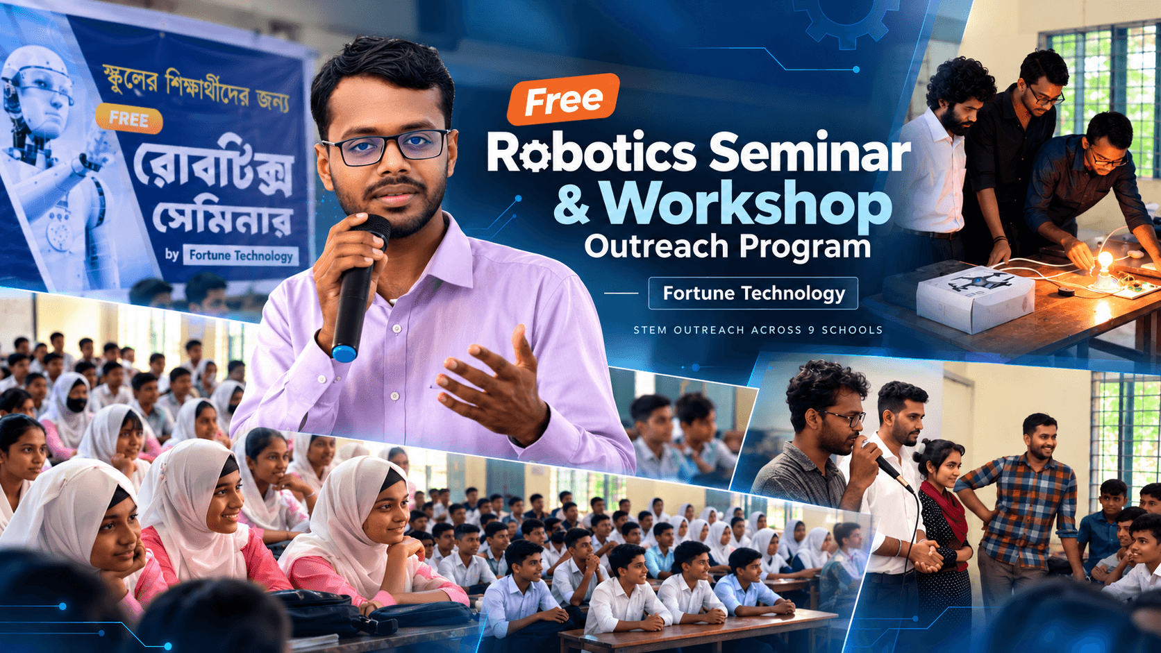 Free Robotics Seminar & Workshop Outreach Program